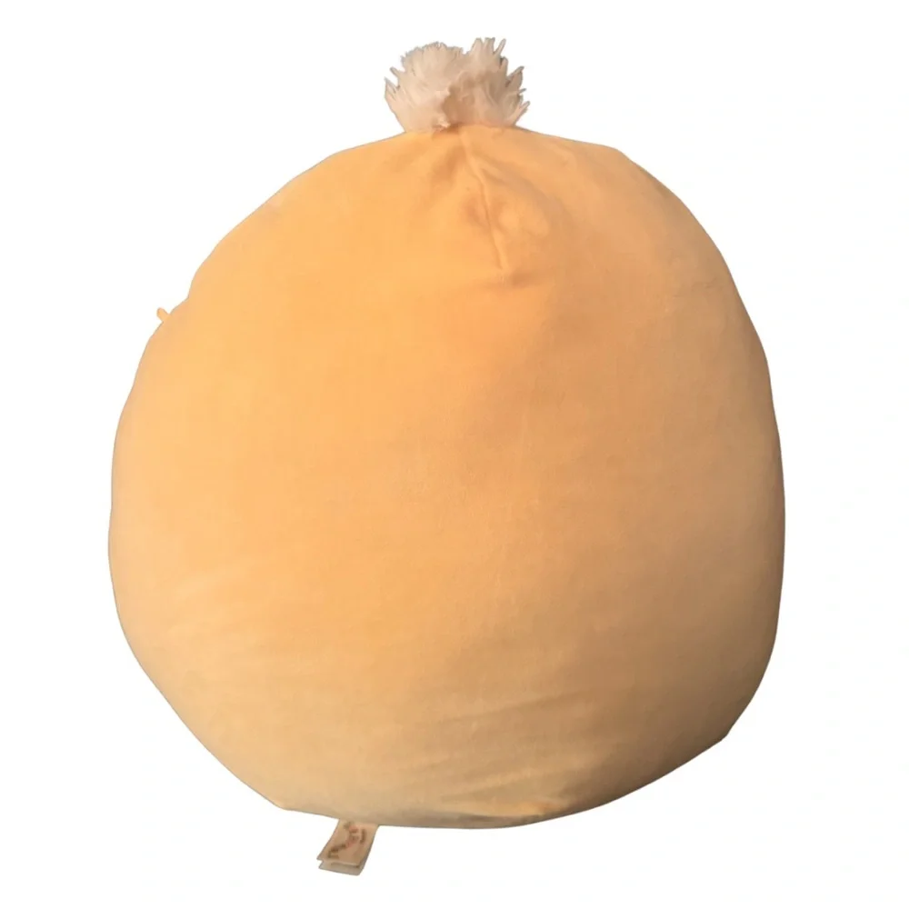 Squishmallow Yellow Chick with Flower Plush Pillow - Picture 4 of 5